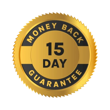 15 Day Money Back Guarantee